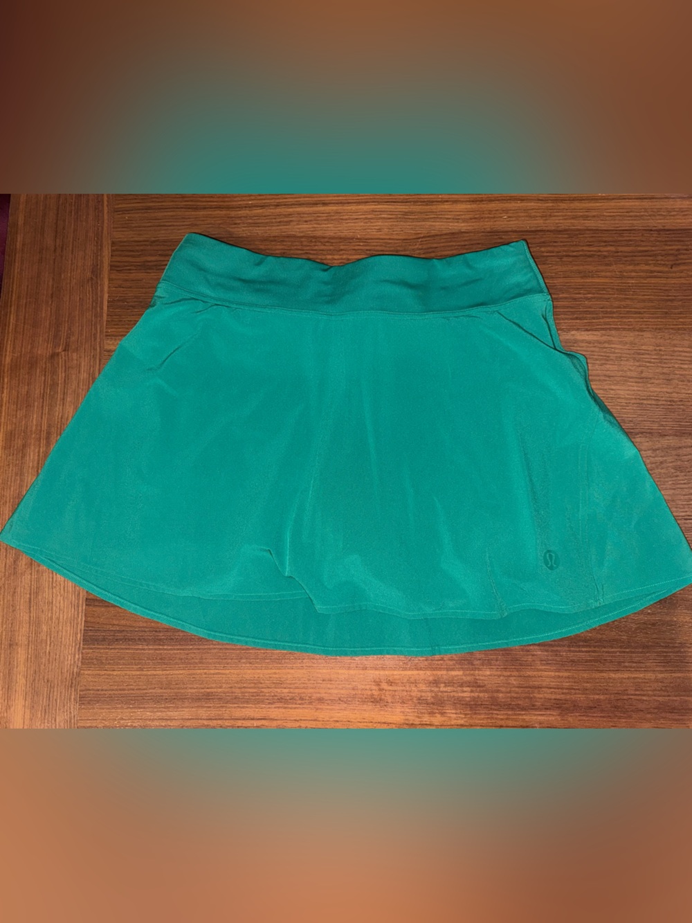 lululemon athletica bright green athletic Skort size 6
